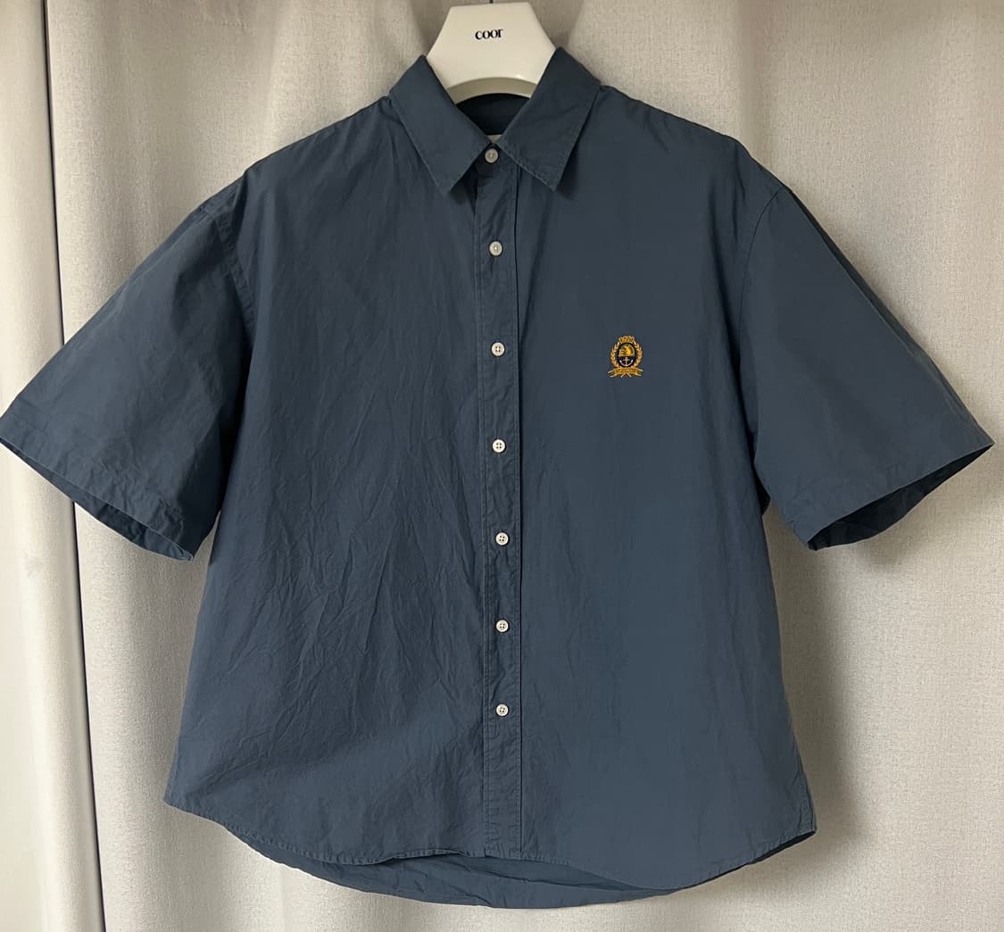 에스피오나지 오버셔츠 데님블루 L사이즈 상품이미지1