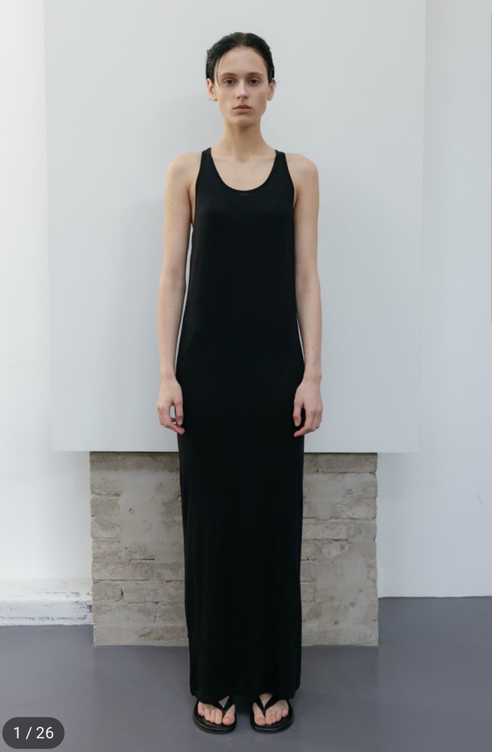 Carriere 저지 롱 드레스 상품이미지2