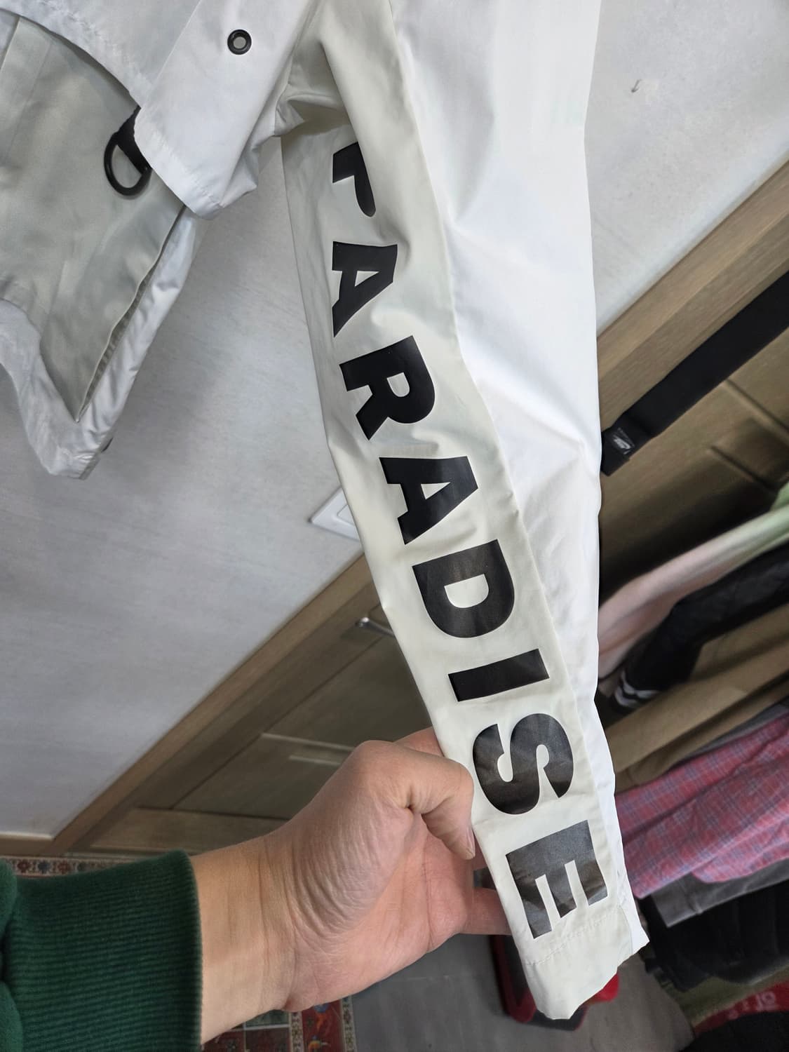 언더아머 여성 프로젝트 락 우븐 바람막이 자켓 m 상품이미지6