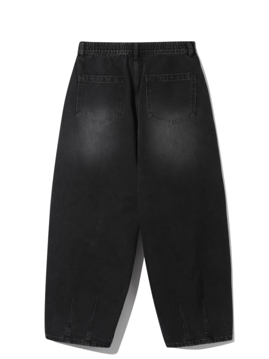 어반스터프 빈티지 워시드 롱 벌룬 팬츠 (블랙) 상품이미지2