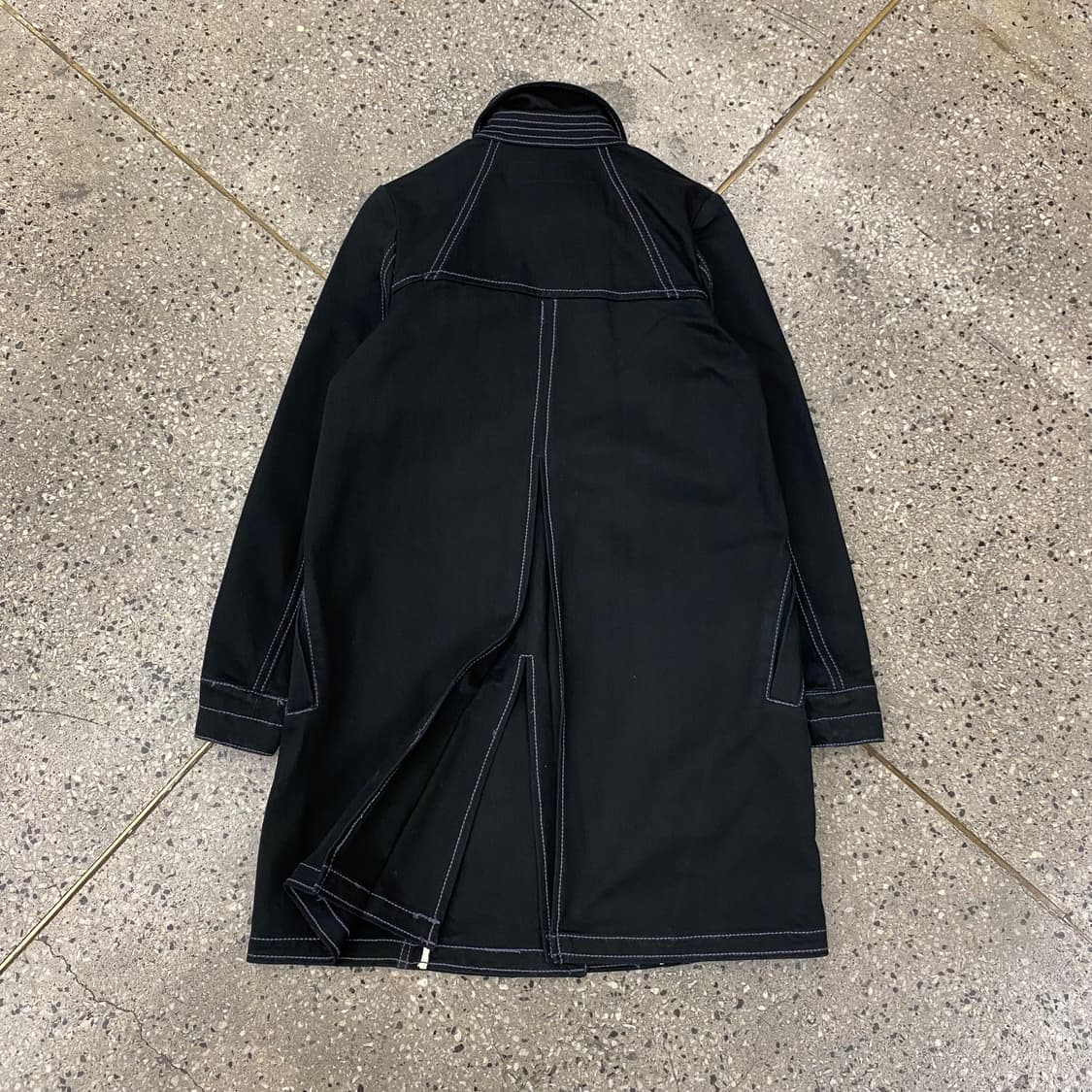 Japaese 일본 빈티지 블랙 코튼 자켓 상품이미지5