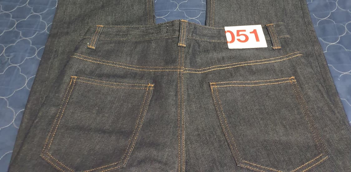 (새상품급) 플랙 051 칸디아니 스티즈 스트레이트 생지 데님진 (34) 상품이미지4