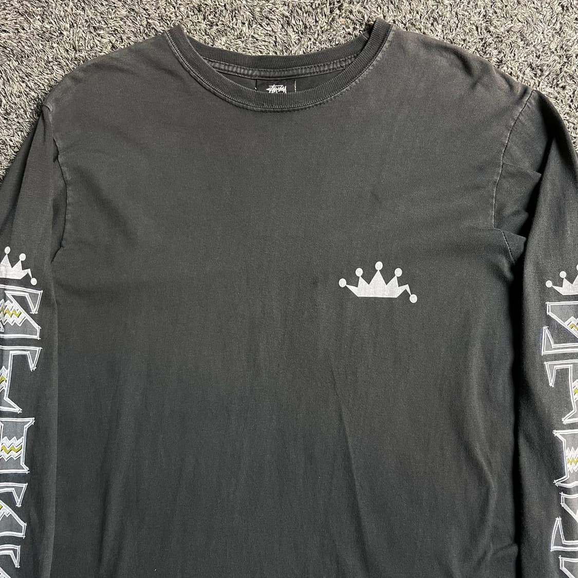 스투시 스펠 아웃 롱 슬리브 상품이미지2