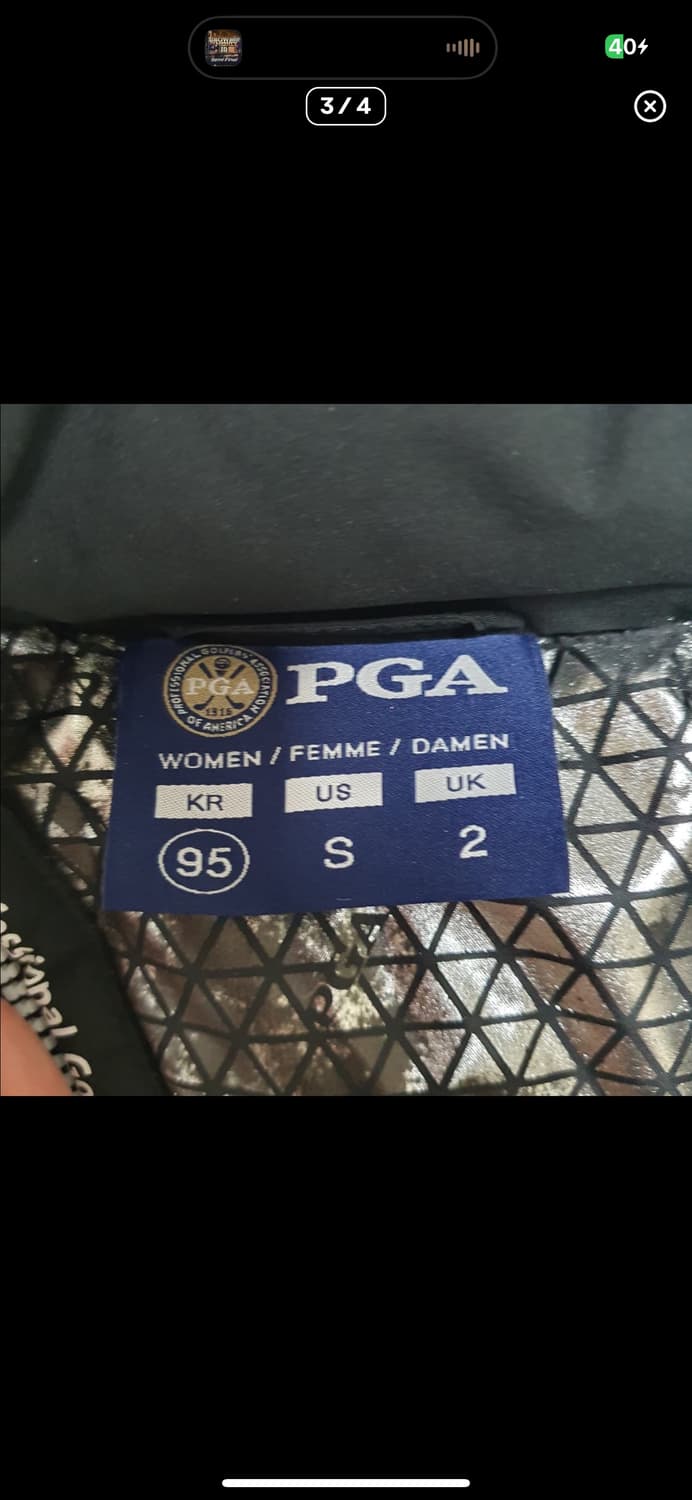 바배) PGA 여성 경량 패딩 상품이미지3