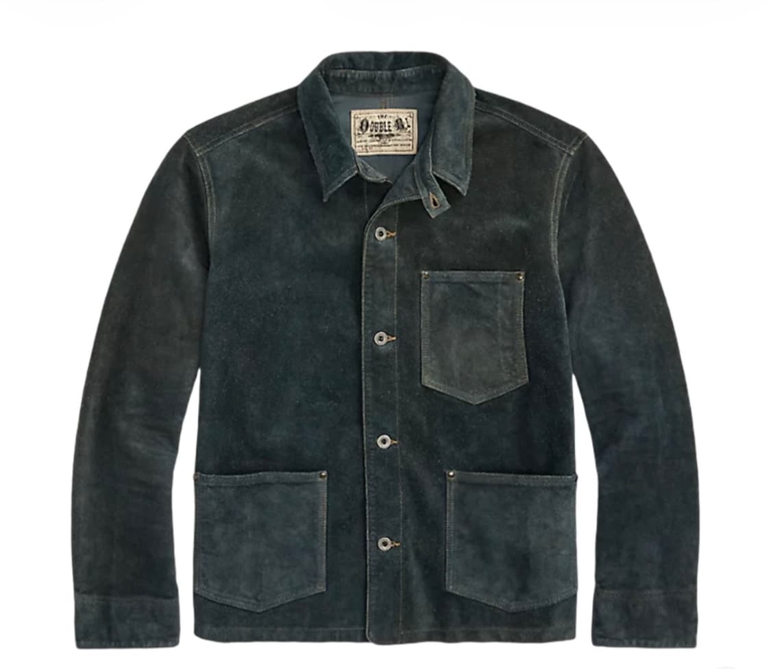 RRL 인디고 러프아웃 스웨이드 자켓 상품이미지1