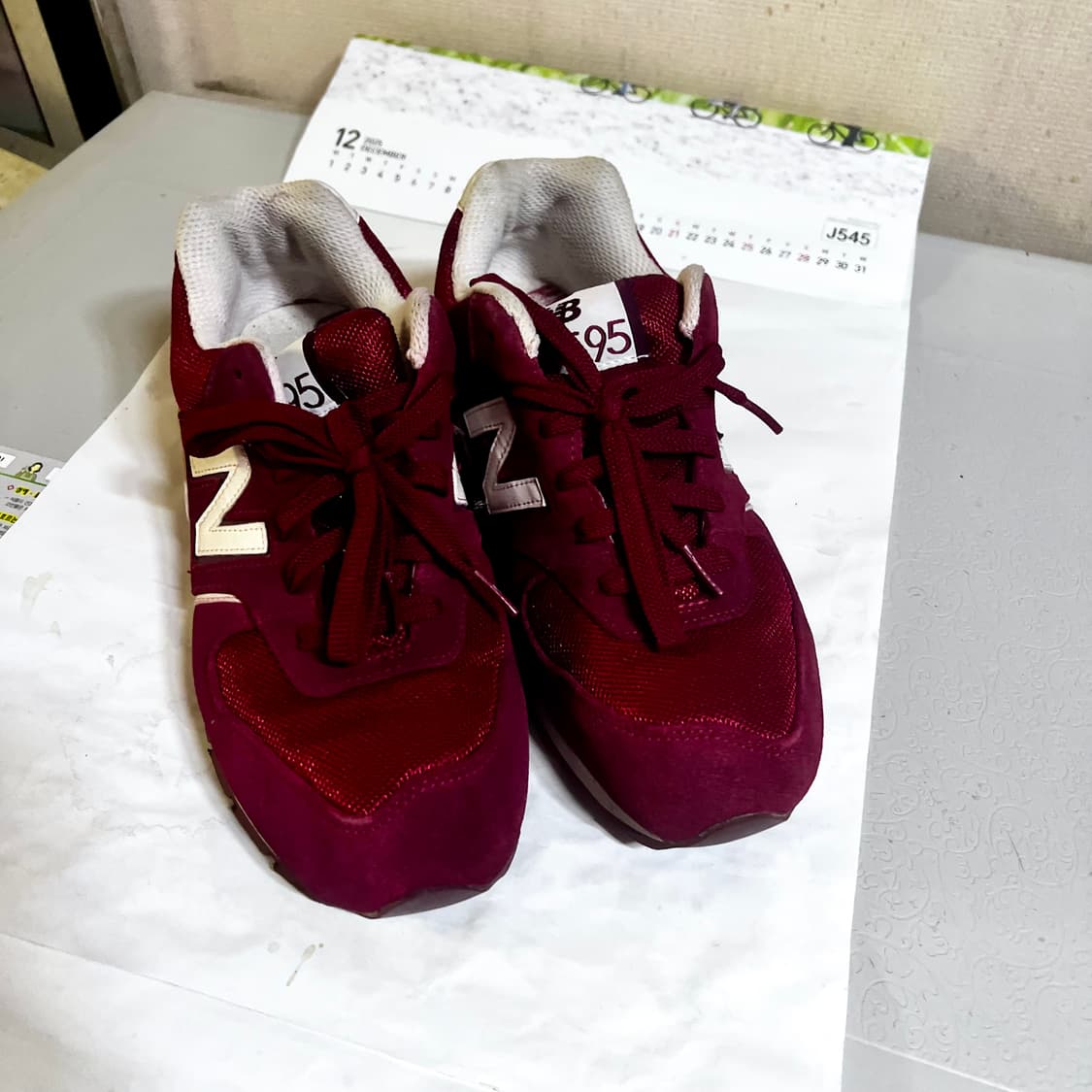 [260] 뉴발란스 595 레드 상품이미지2