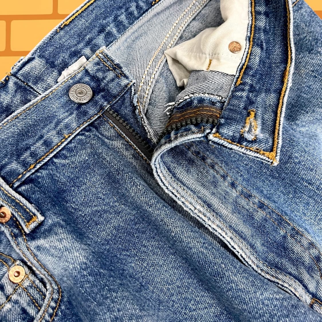 90s 리바이스 501 데님 팬츠 (33) 상품이미지9