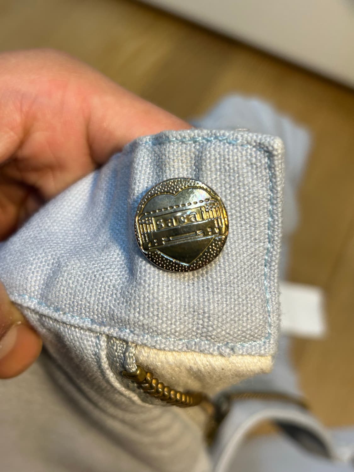 칼하트 X 사카이 Carhartt WIP x Sacai 면바지 사이즈 3 상품이미지5