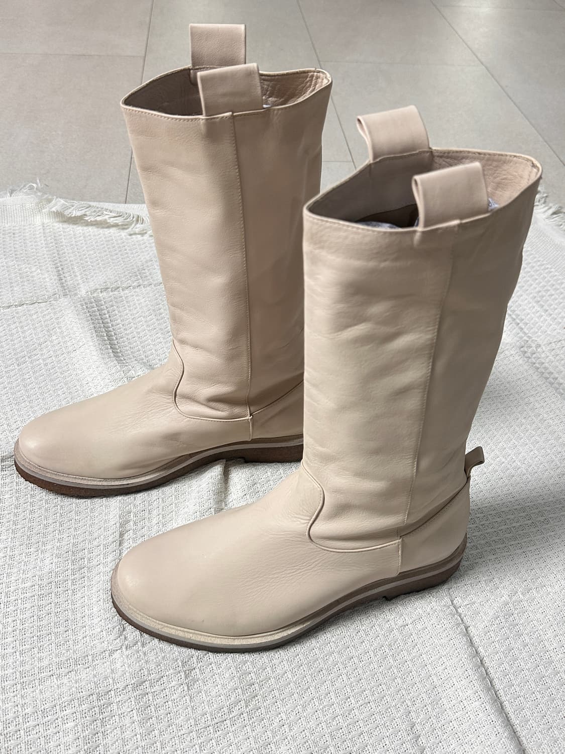 [Mari Giudicelli] 카프스킨 부츠 235 상품이미지2