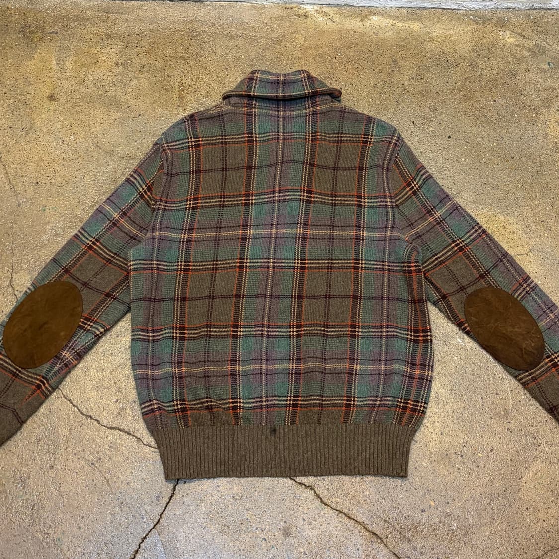 00s 미국 빈티지 폴로랄프로렌 캐시미어 체크 니트 상품이미지7