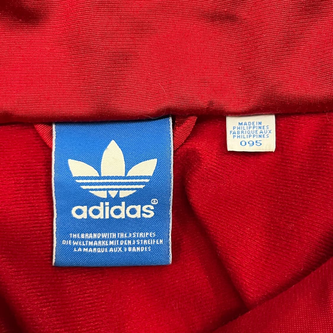 아디다스 레드 버건디 네이비 구파이어버드 져지 트랙탑 95 상품이미지5