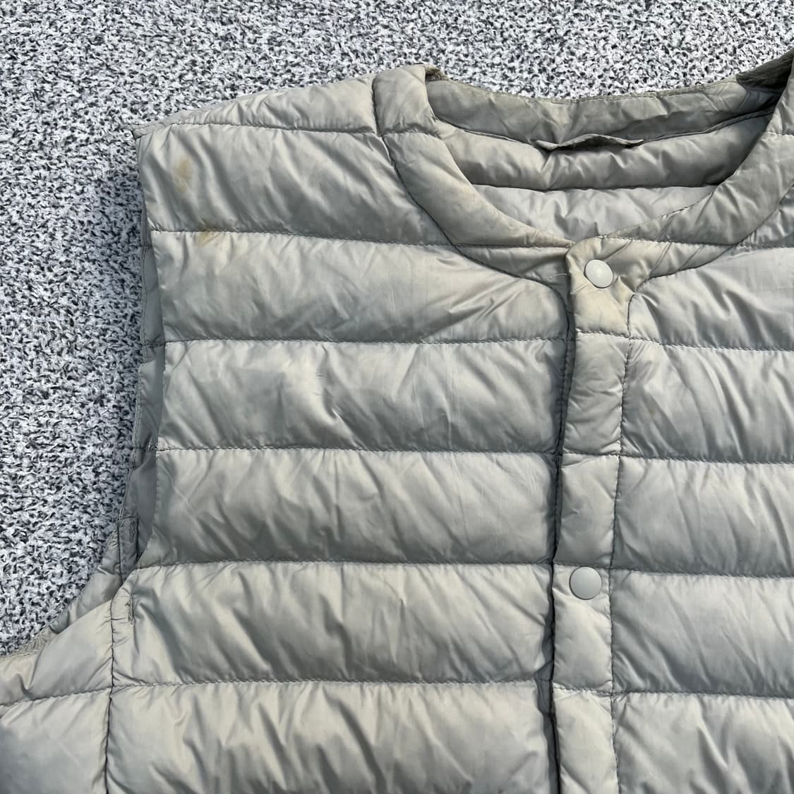 M 지오다노 경량 패딩 조끼 (오염) 0327M 상품이미지5