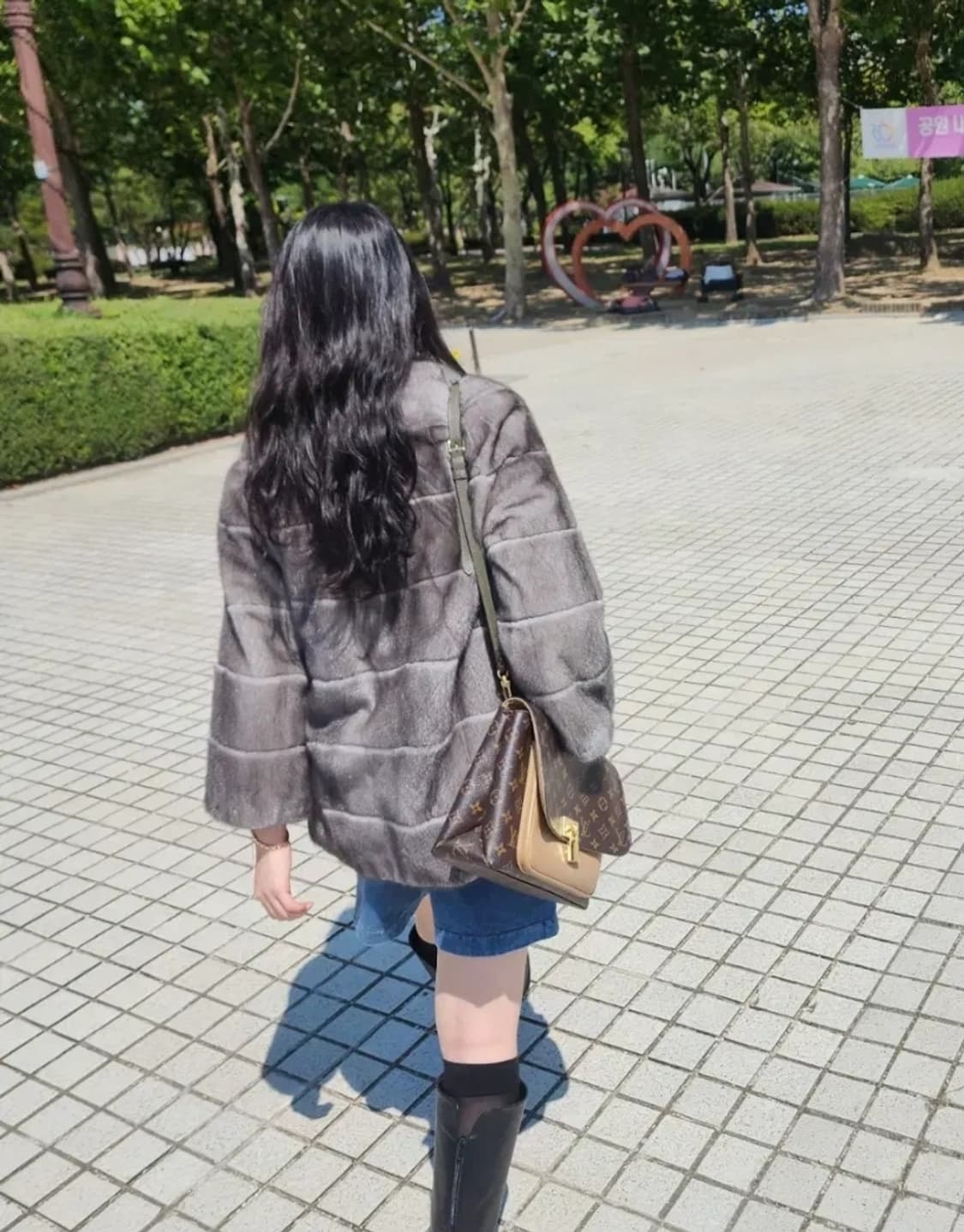 마지막1벌 )동우모피 나파밍크코트 새제품 (착샷0) 상품이미지1