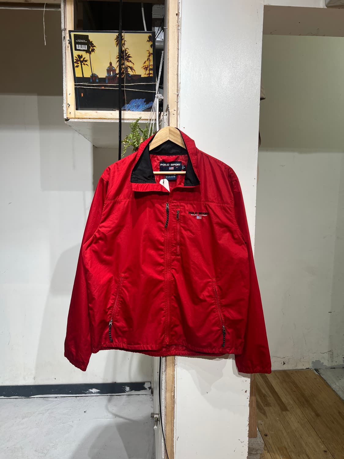 폴로 스포츠 스펠로고 바람막이 자켓 상품이미지2