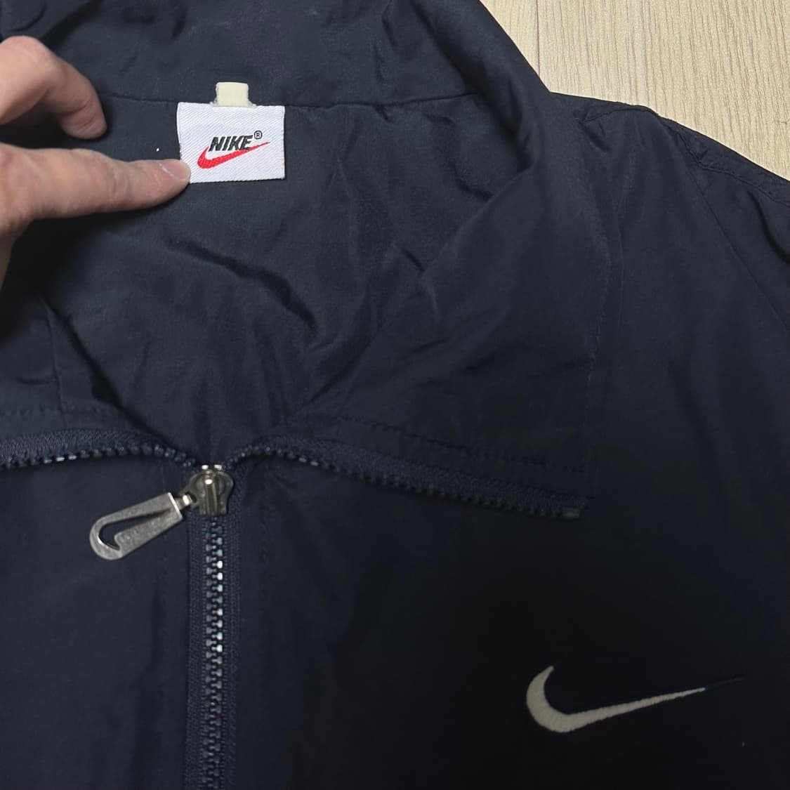 나이키 네이비 바람막이 상품이미지3
