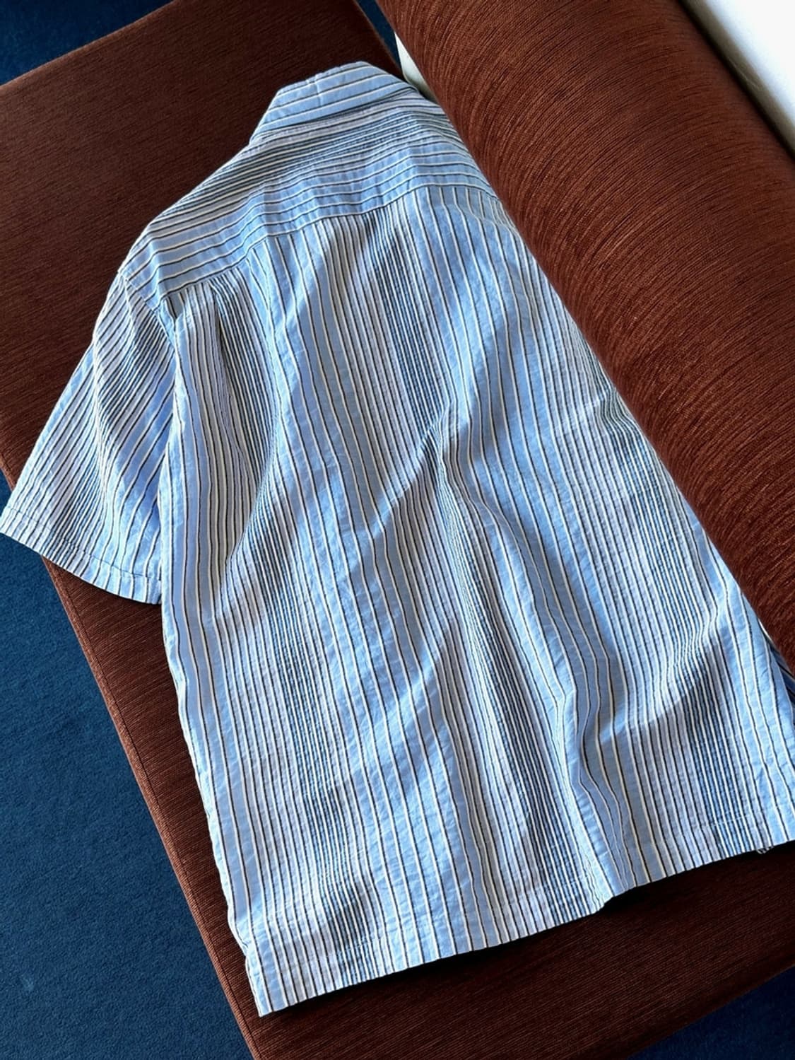 Sucker fabric multi design half shirt 상품이미지6