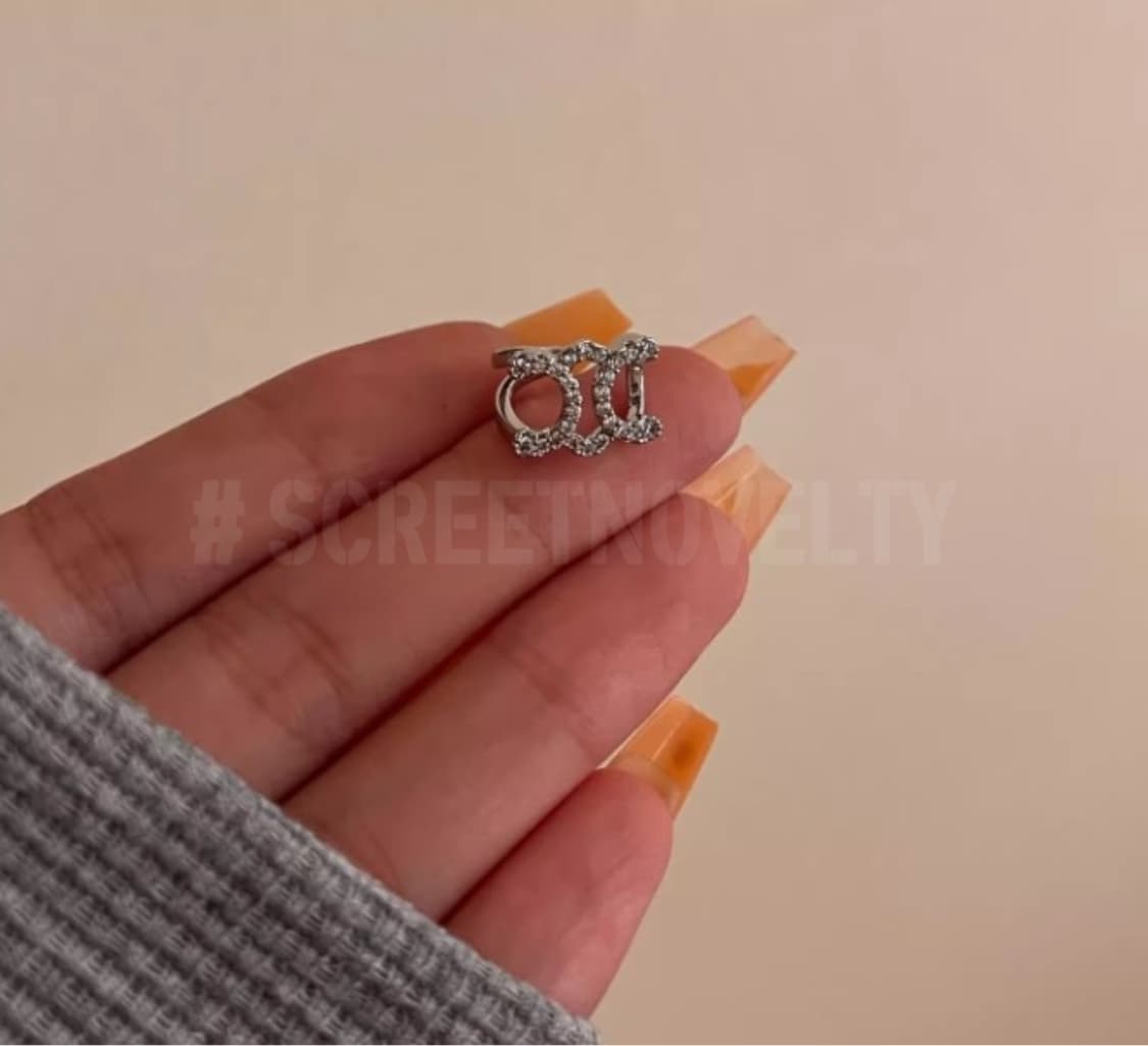 셀린느 큐빅 이어클립 상품이미지4