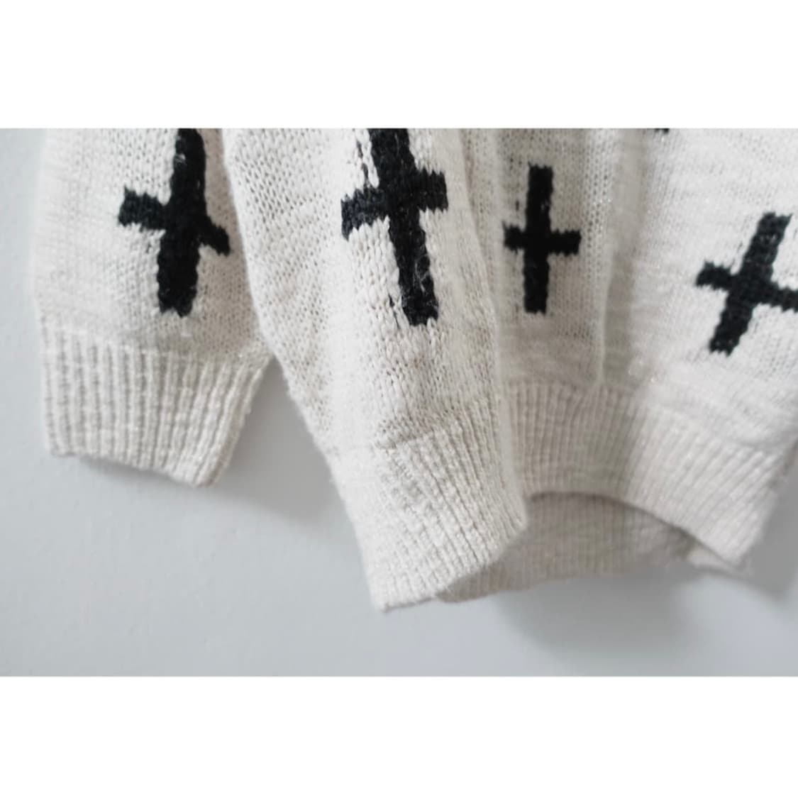 INGNI 십자가 니트 빈티지 갸루 페어리 핀터레스트 상품이미지2