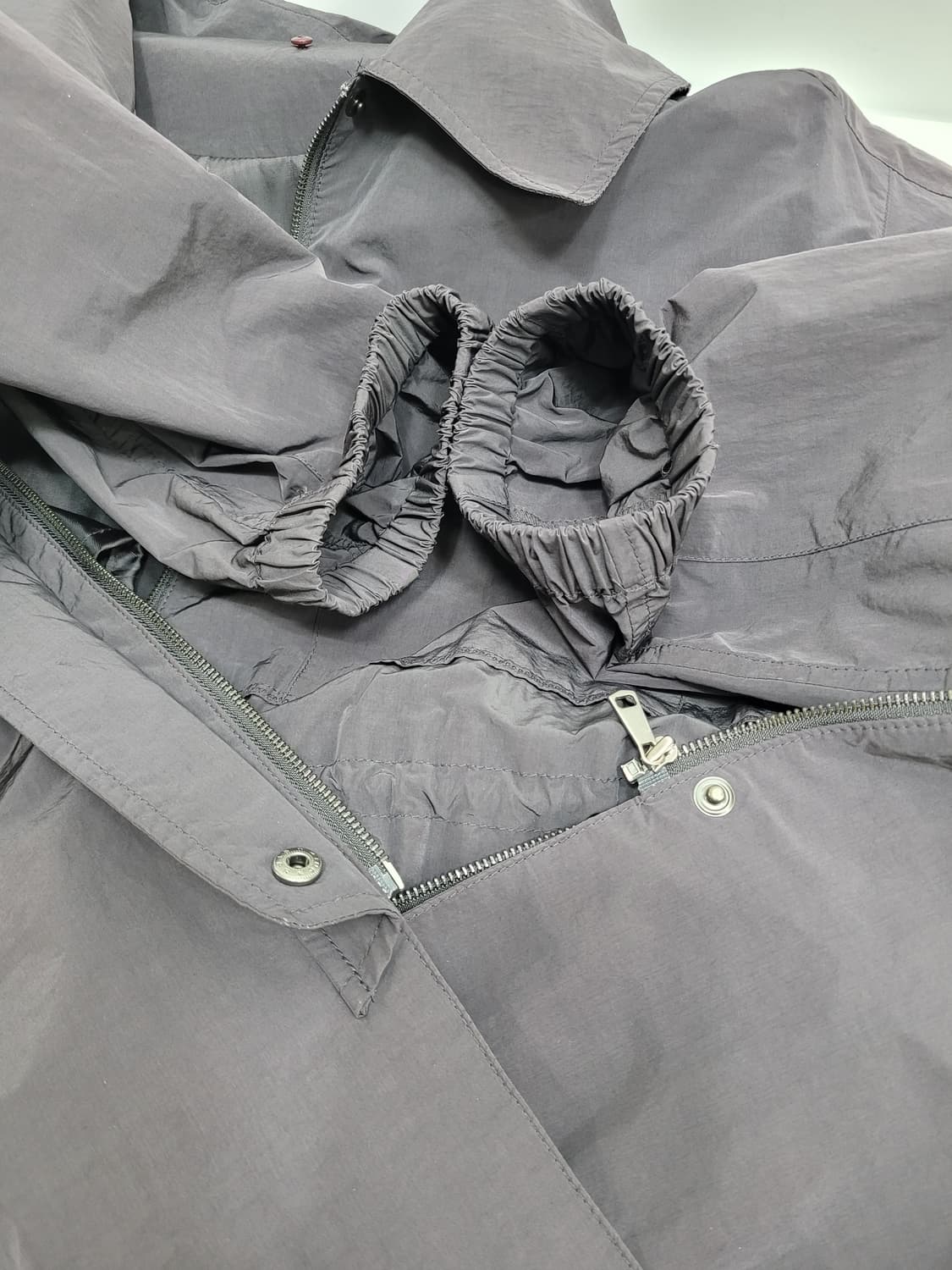 VOV 22SS 보브 트렌치 코트 / 여 66 (85-97-165) 차콜 상품이미지5