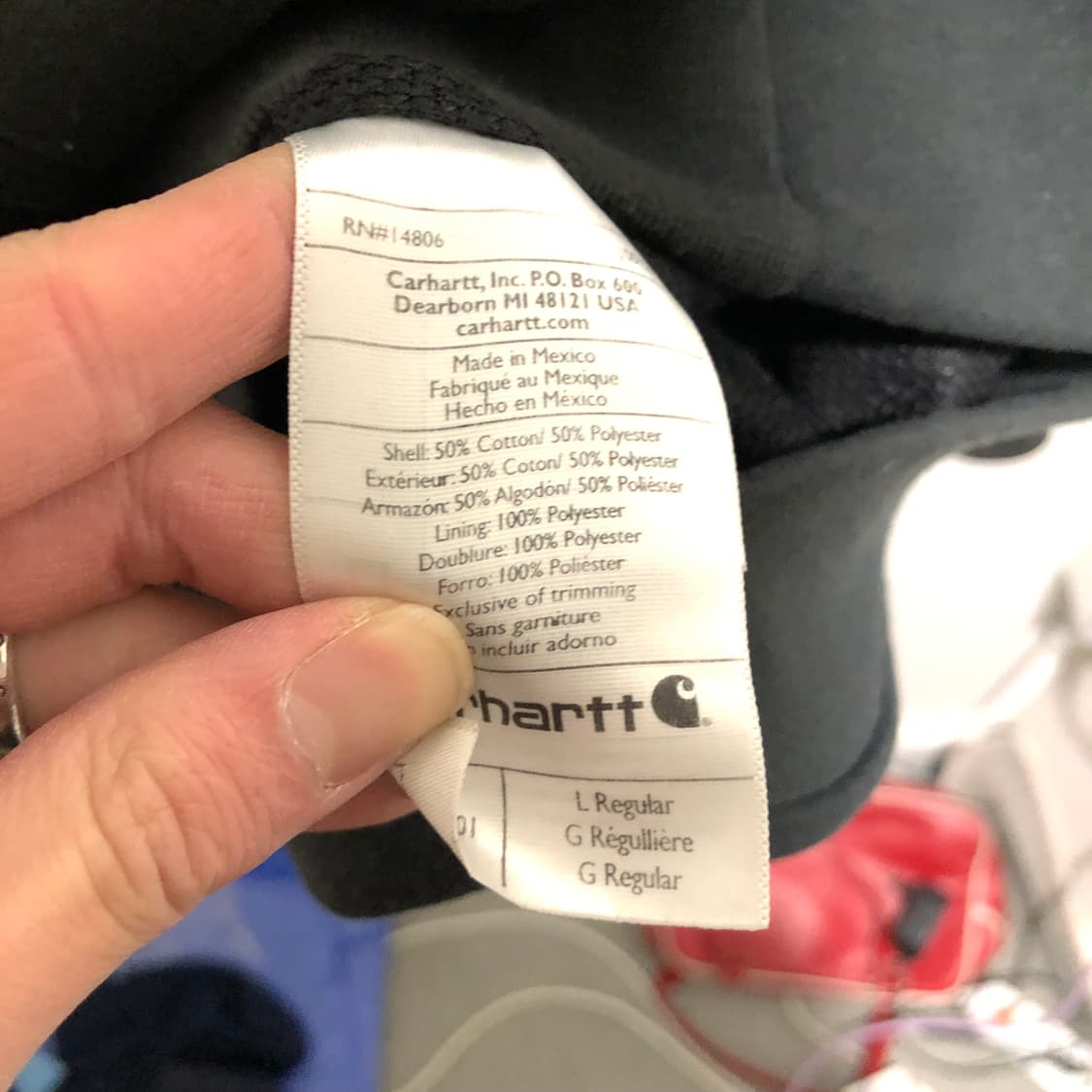 칼하트 후드집업 상품이미지6