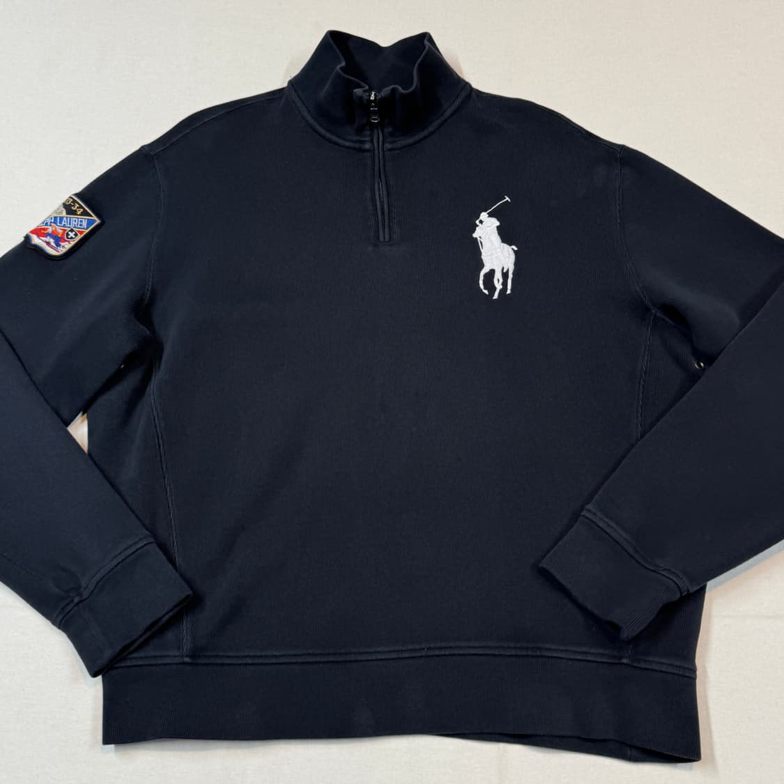 L) 폴로 랄프로렌 빅포니 반집업 풀오버 코튼 니트 상품이미지2