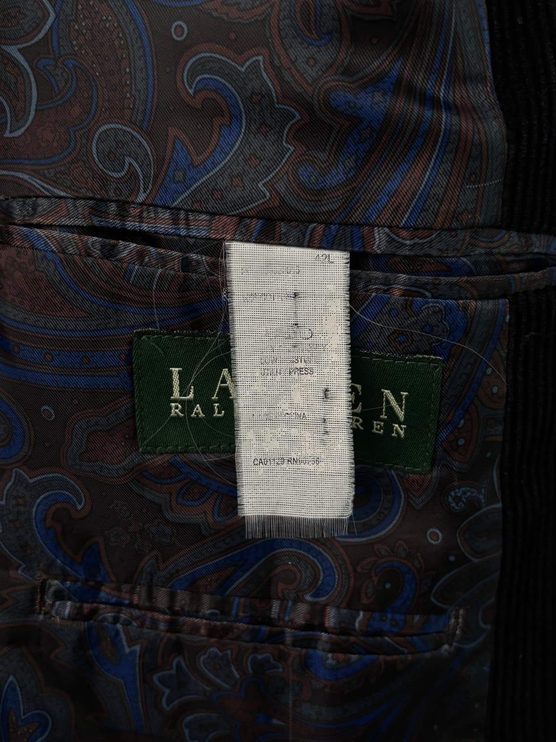 랄프로렌 코듀로이 블레이저 상품이미지10