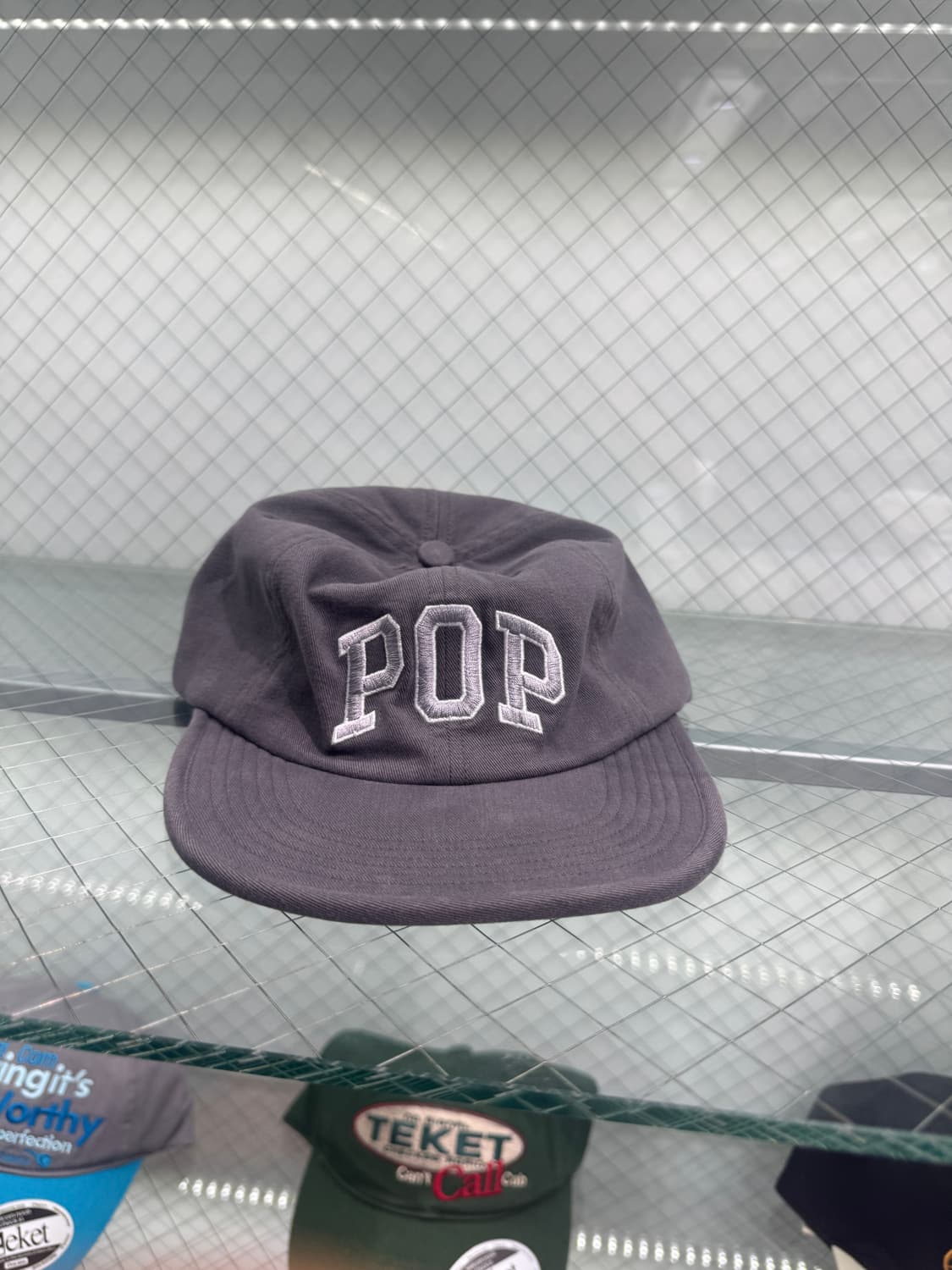 Pop trading company 모자 상품이미지1