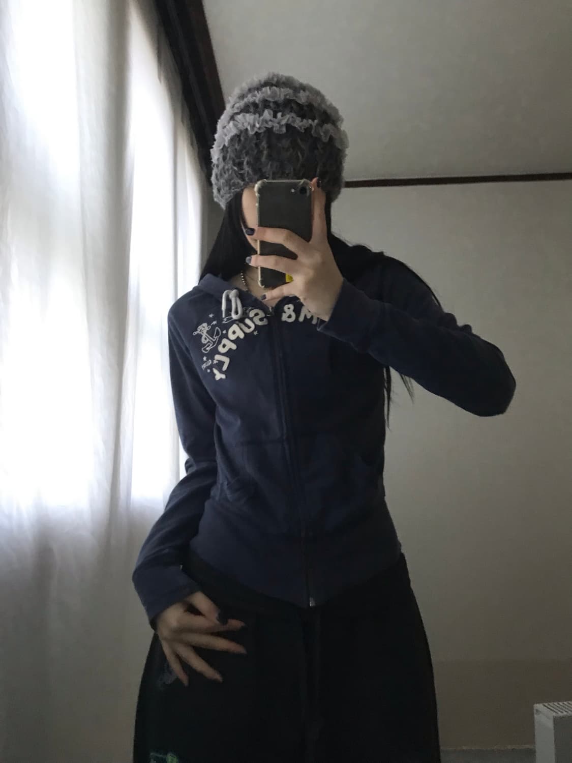 폴로 데님&서플라이 딱붙핏 후드집업 상품이미지7