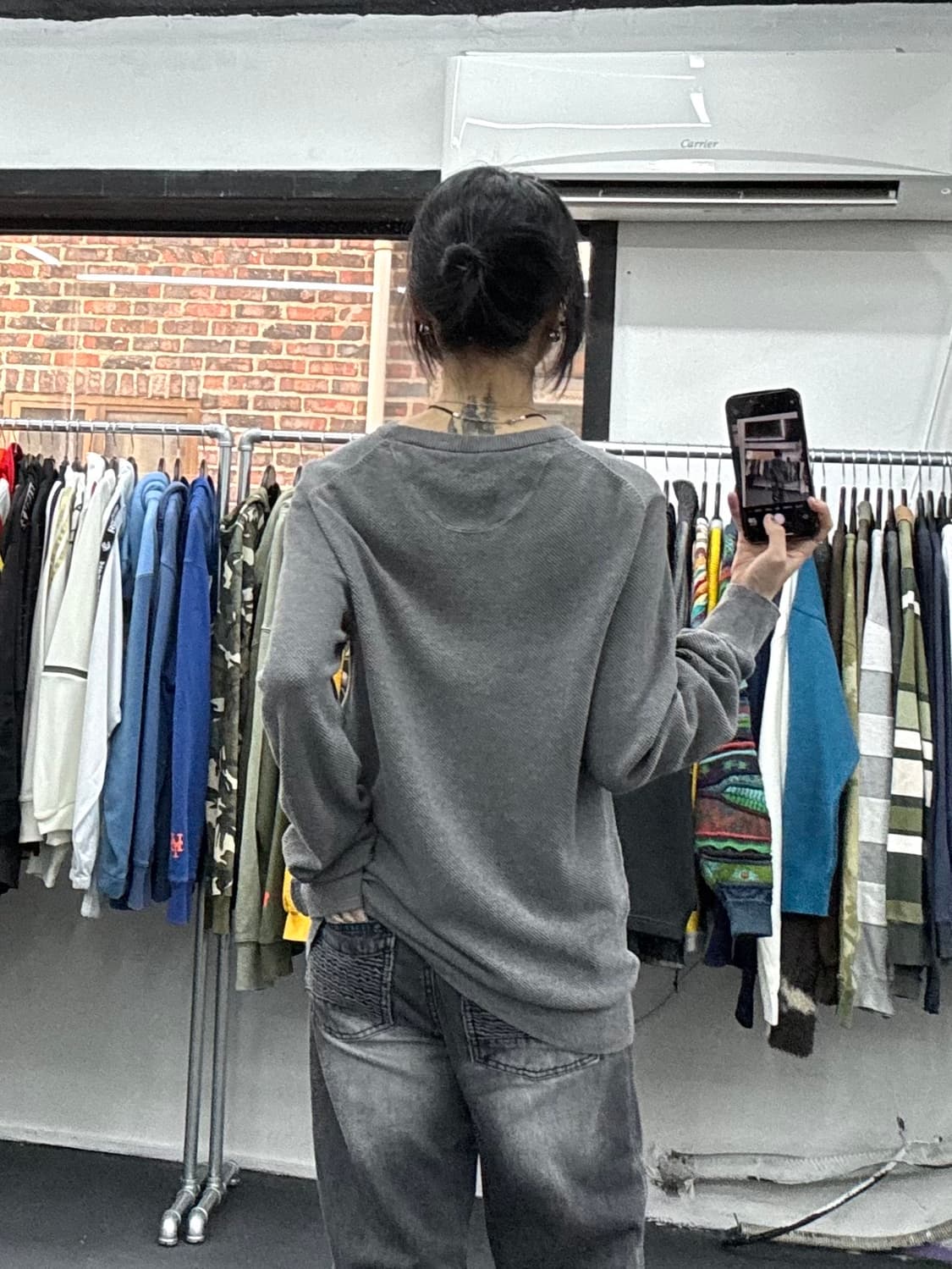 Gant 스펠로고 와플 니트 상품이미지3