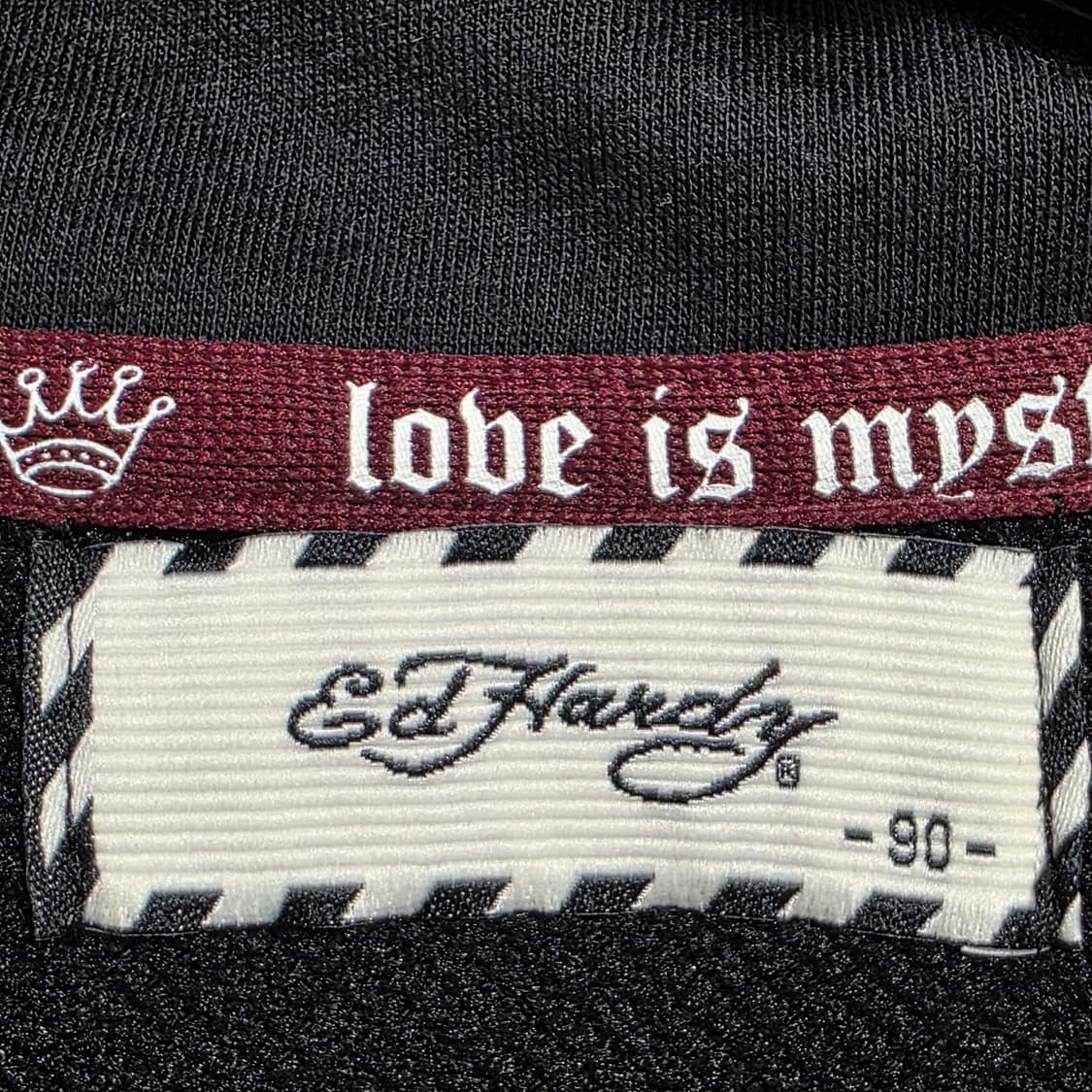 1685 Ed Hardy 에드하디 블랙 후드 집업 (90) 상품이미지7