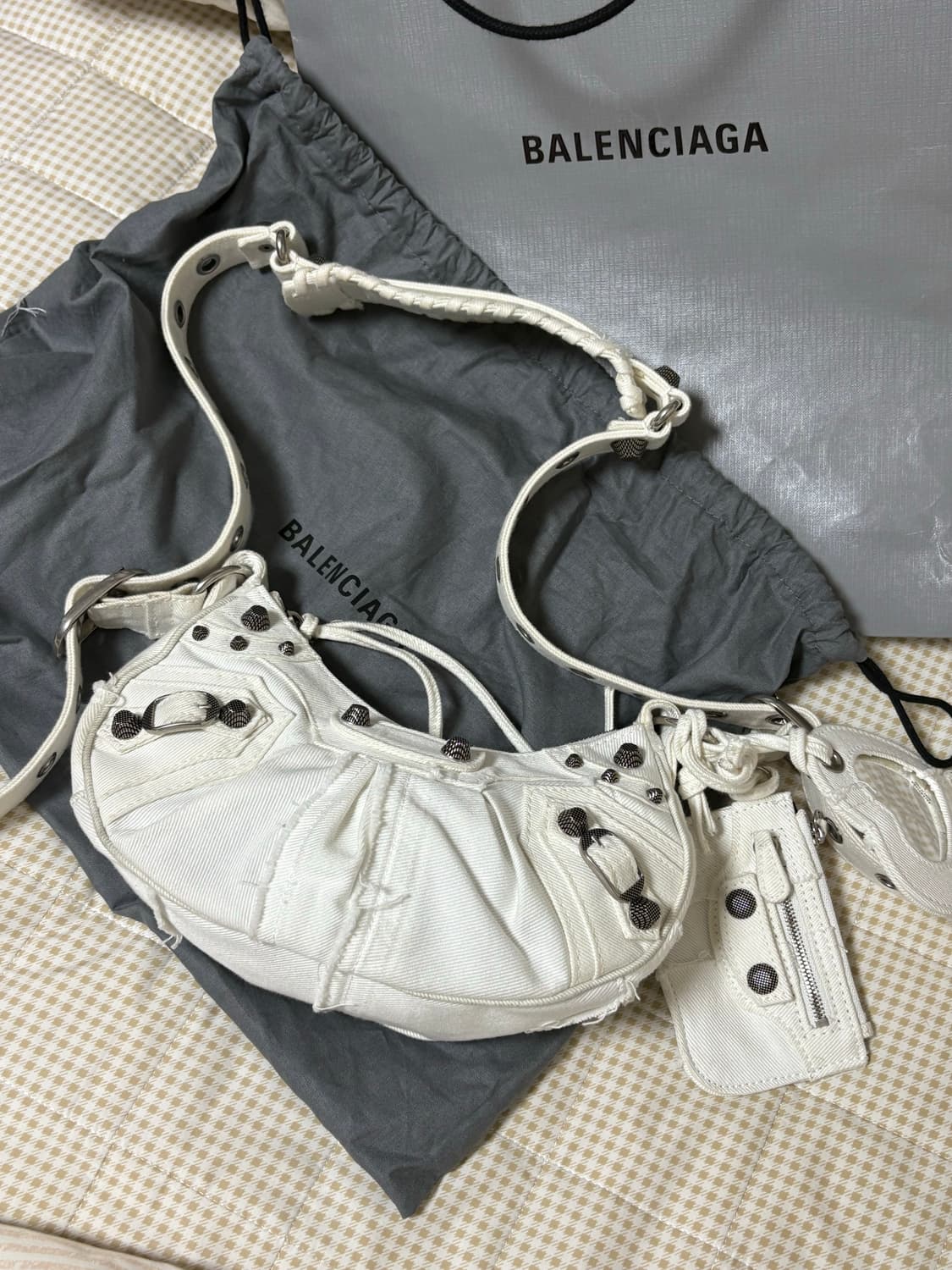 발렌시아가 르카골 xs 데님 화이트 상품이미지1