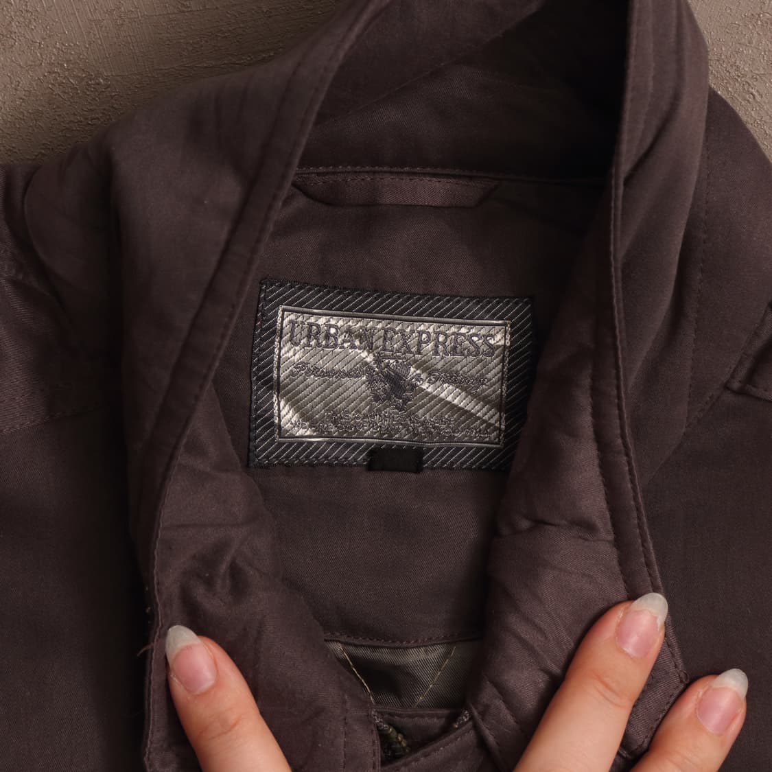 일본빈티지 나일론 블루종 봄버자켓 A1642 상품이미지3