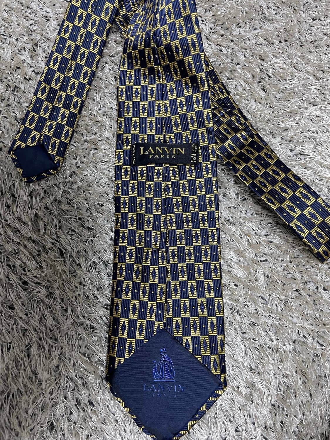 랑방 프랑스제 실크 넥타이 상품이미지3