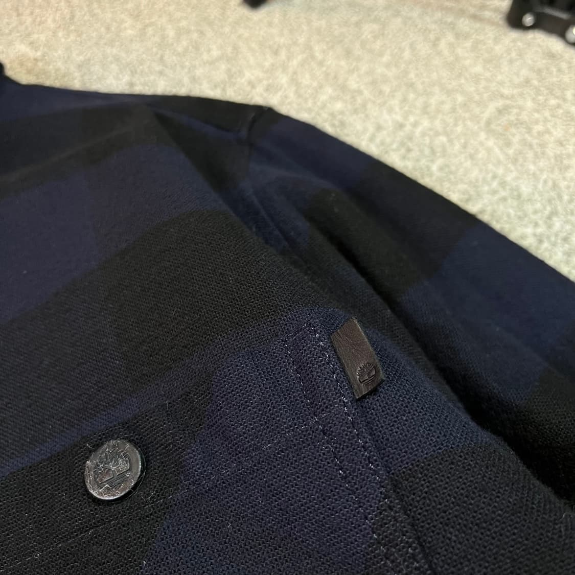 팀버랜드 타탄체크 셔츠 자켓 상품이미지2