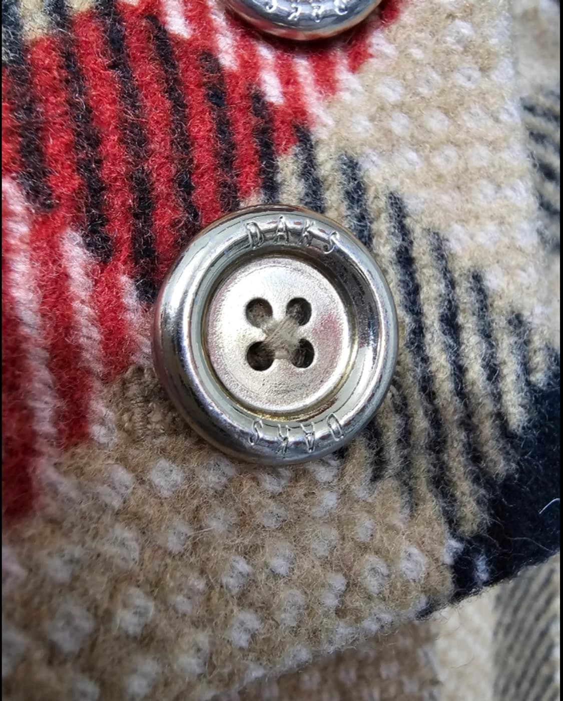 닥스 키즈 주니어 체크 후드 코트 150cm 11~13세 상품이미지9