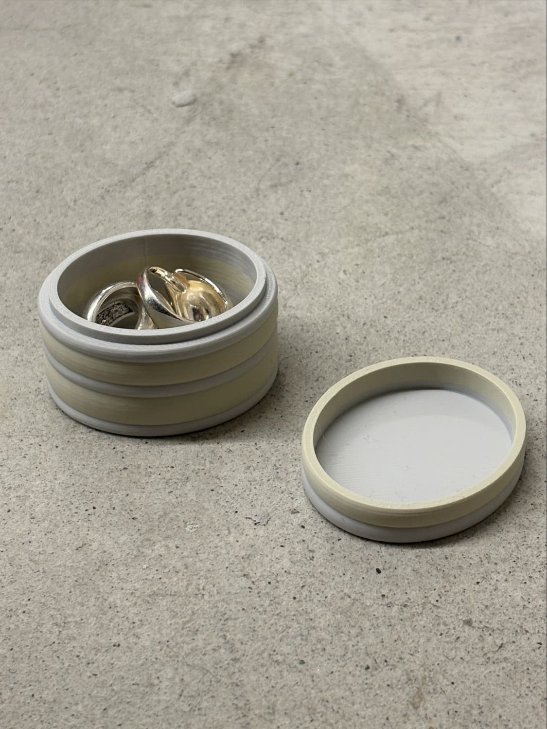 Macaron Pot - 화이트&투명 상품이미지6