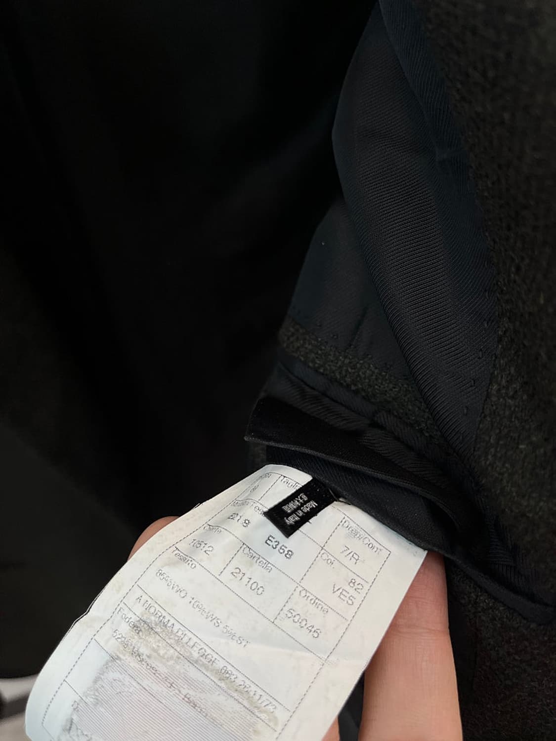 105) 듀퐁 로로피아나 캐시미어 자켓  상품이미지9