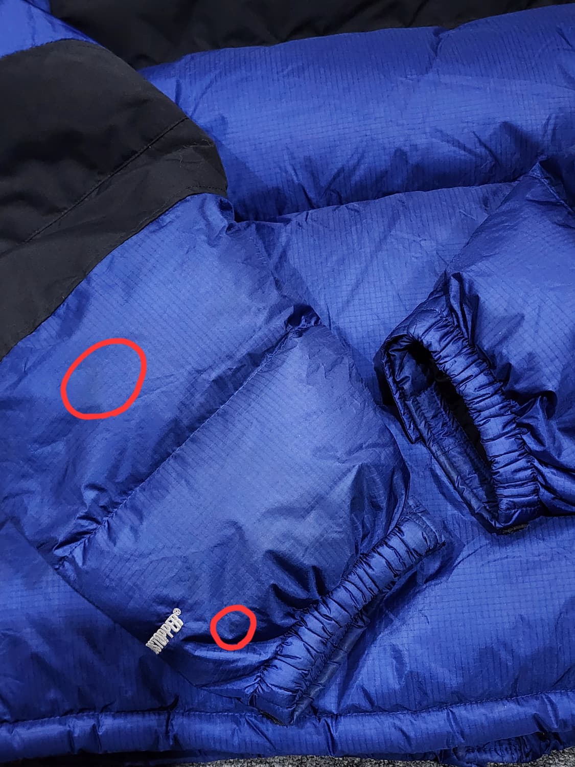 노스페이스 써밋 윈드스토퍼 700 구스다운 패딩 95 상품이미지7