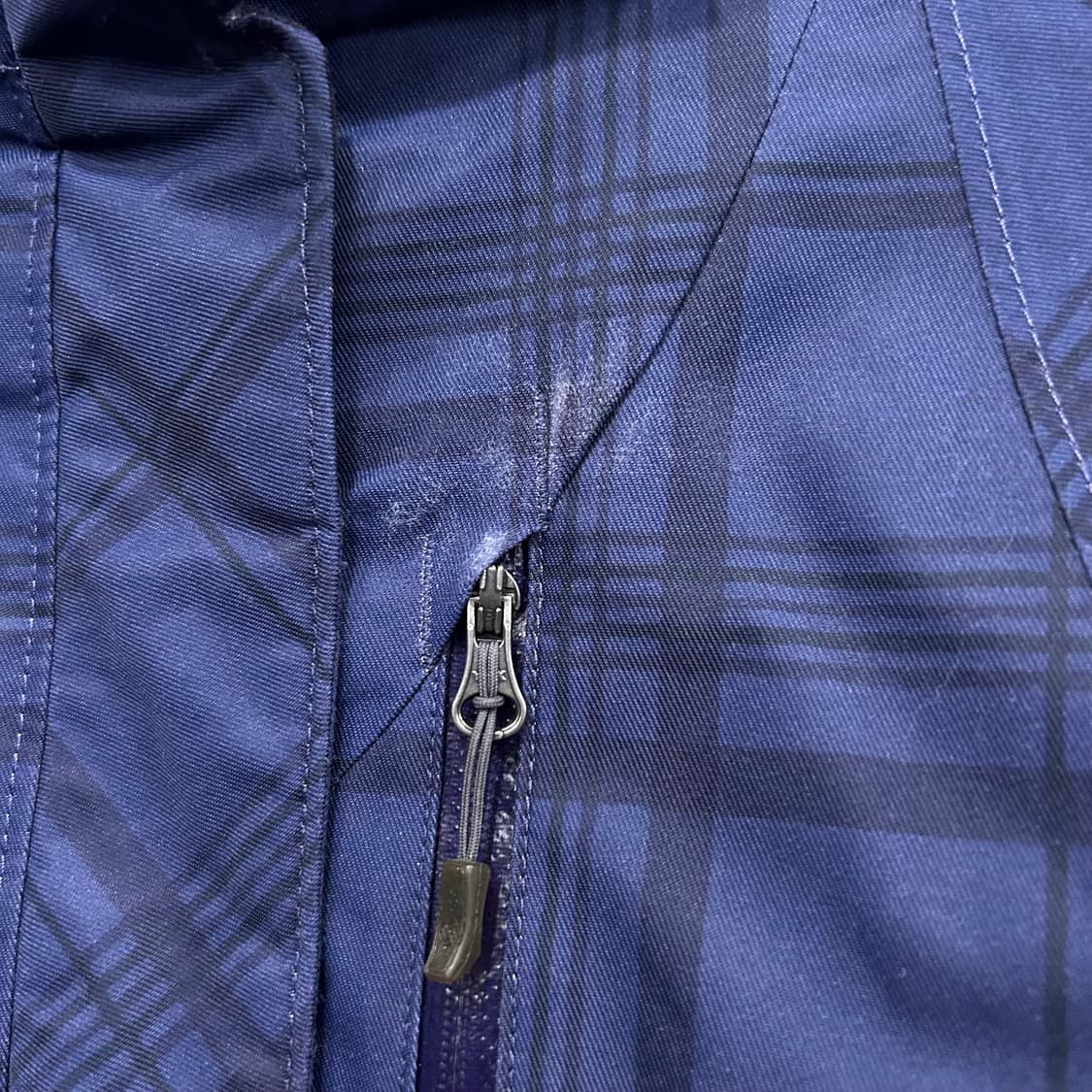 컬럼비아 인터체인지 체크패턴 하이넥 후드 스키자켓 상품이미지3