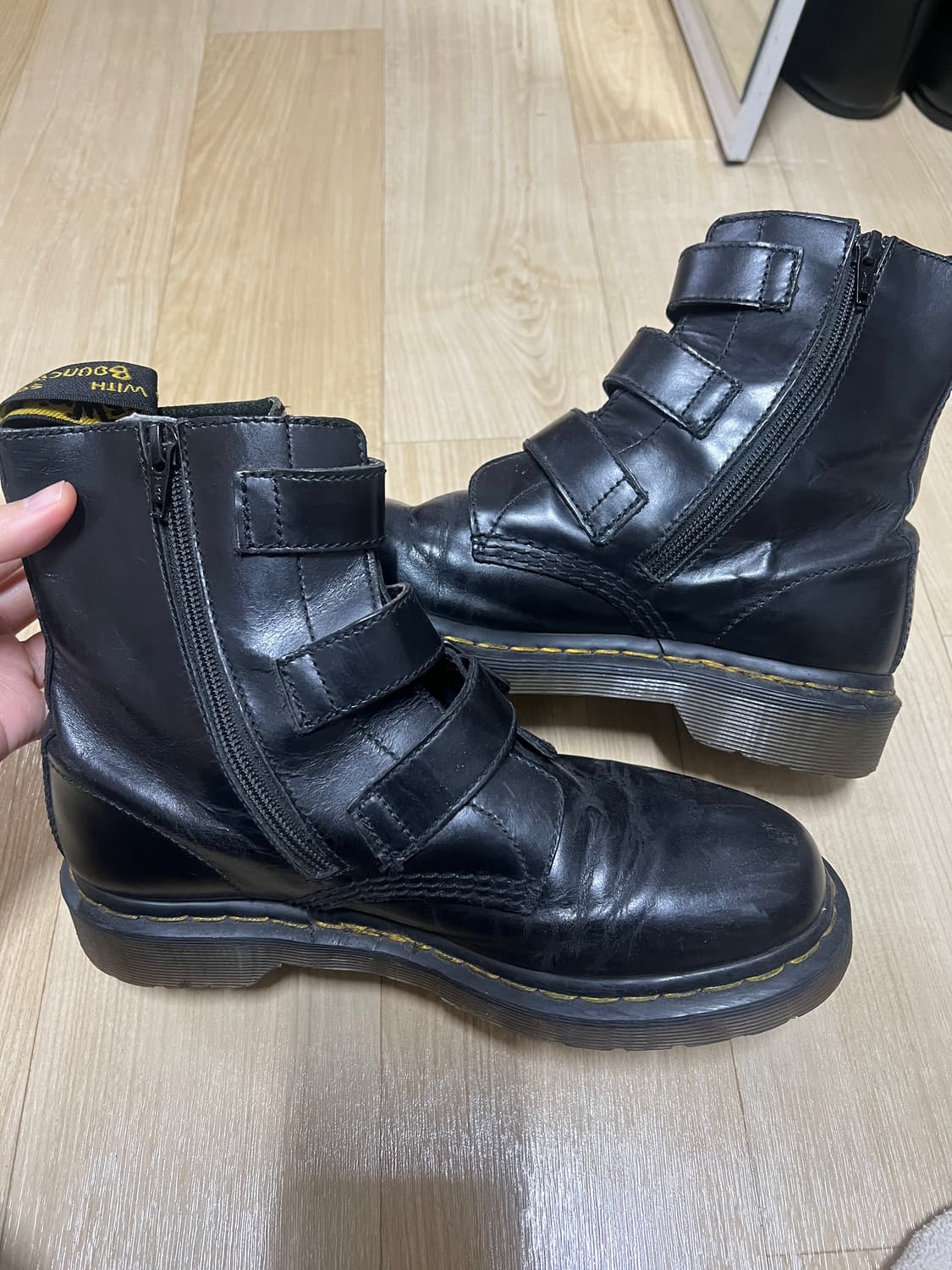 닥터마틴 블레이크 버클 부츠 블랙 250 상품이미지3