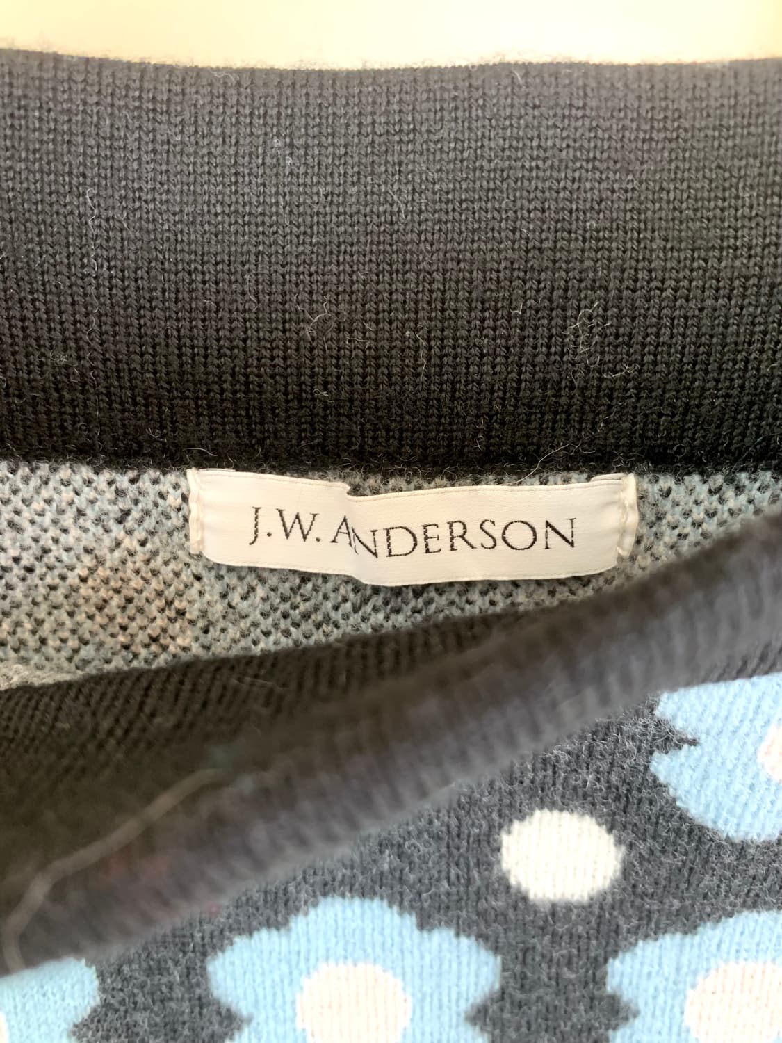 jw앤더슨 플라워 니트 스커트 상품이미지4