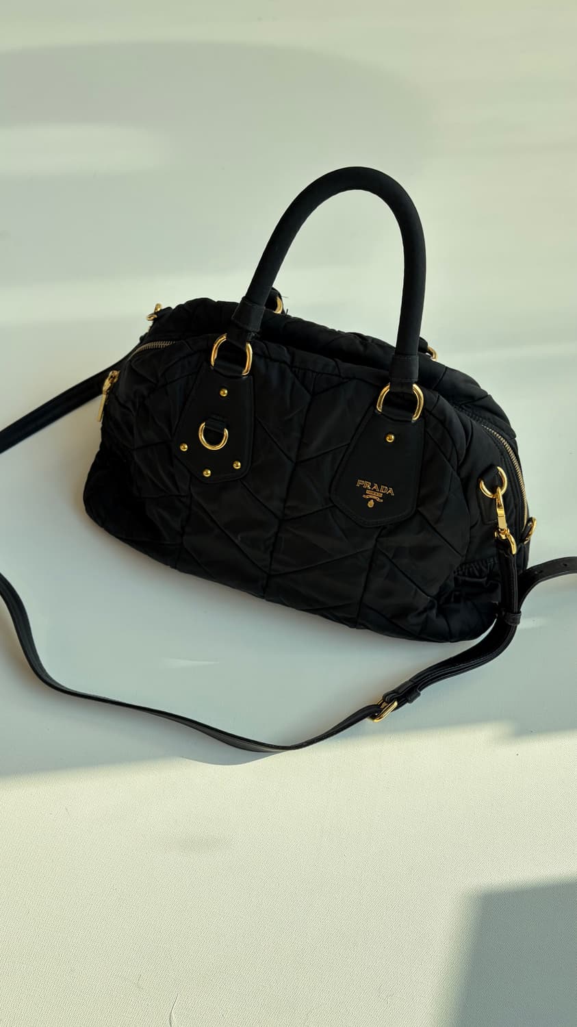 프라다 퀼팅 투웨이백 상품이미지2