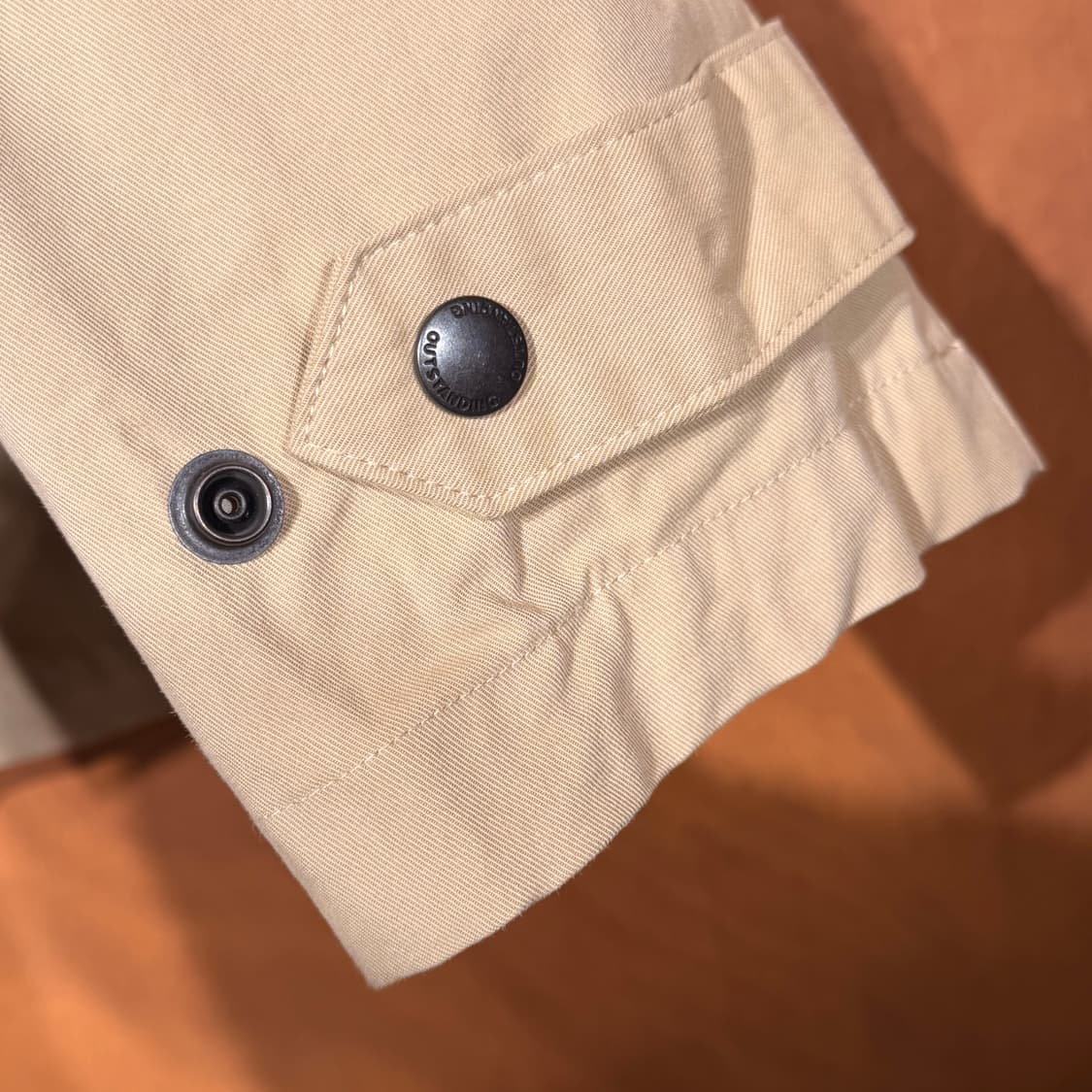 미사용)아웃스탠딩 코튼 헌팅 자켓 XL 바버 상품이미지6