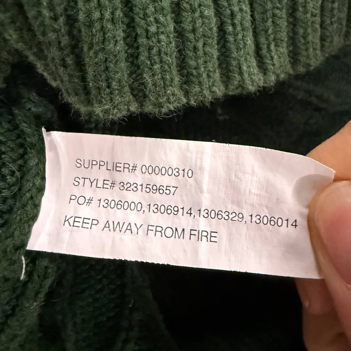 폴로 랄프로렌 그린 꽈배기 니트 가디건 상품이미지7