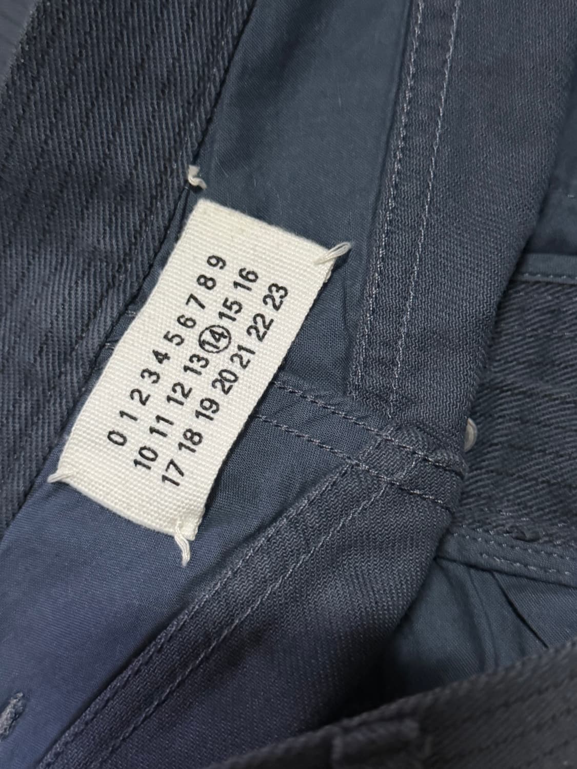 마르지엘라 스트라이프 데님팬츠 44 상품이미지3