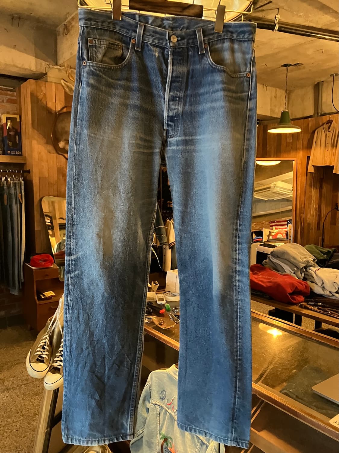 90s USA Levis 501XX 0000 Denim Pants 상품이미지2