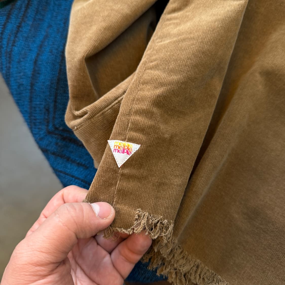 MELPLE 캘리포니아 리그 코듀로이 봄버 A2 포켓 디테일 자켓 상품이미지8