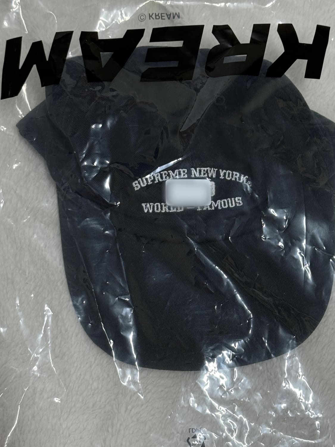 슈프림 뉴욕 아크 6패널 캡모자 블랙 상품이미지1