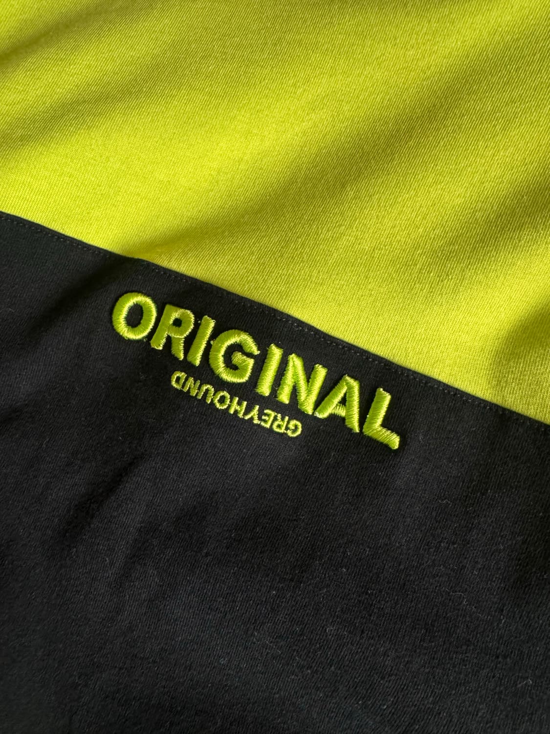 GREYHOUND ORIGINAL 네온 스트라이프 오버핏 롱슬리브 티셔츠 상품이미지8