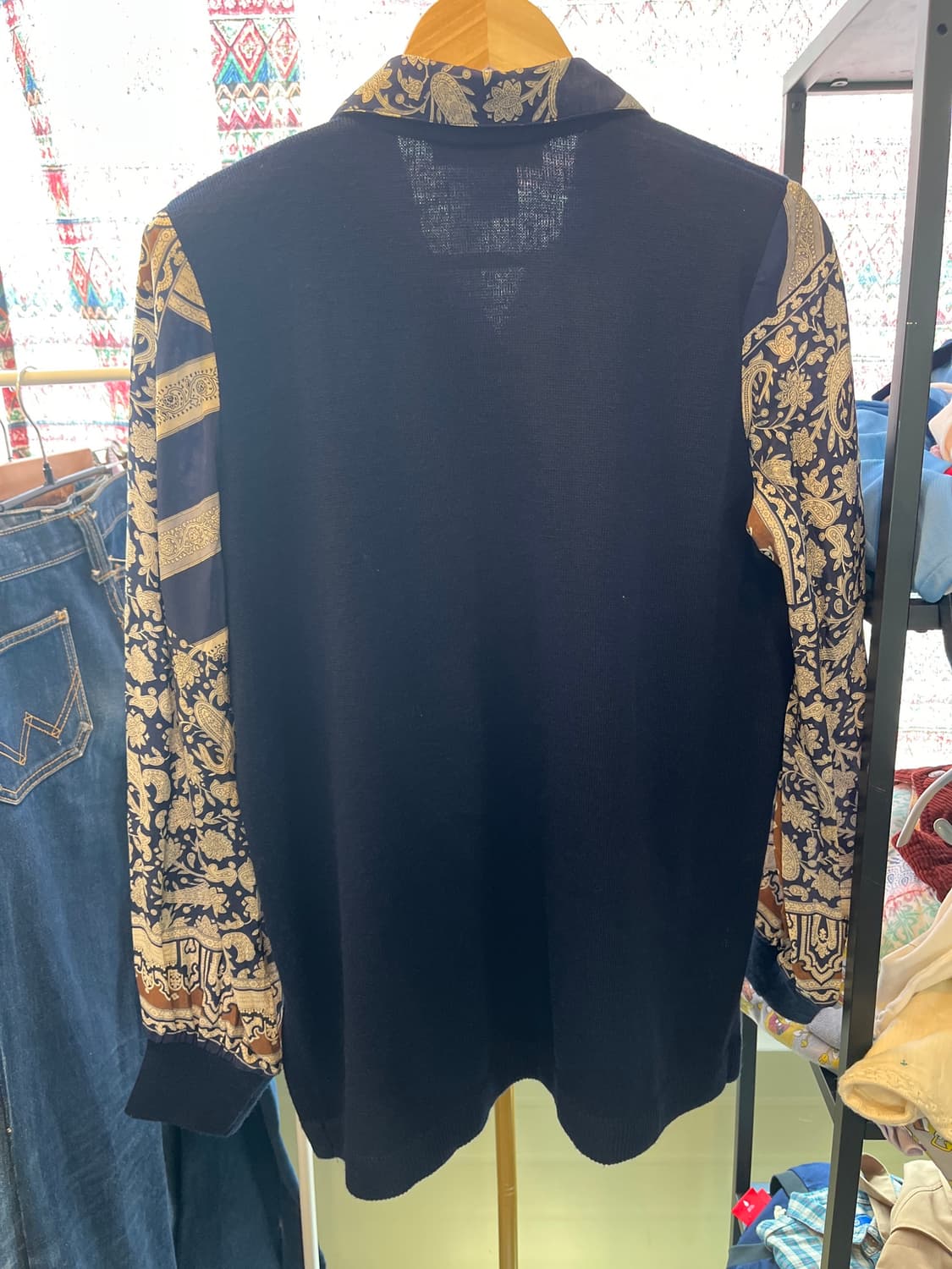 Vintage 70s-90s CARIOLO 패턴 셔츠 상품이미지2